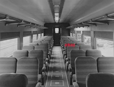 New York Central Combination Passenger Baggage Car by ACF 1950-60 5 x 7 Photo