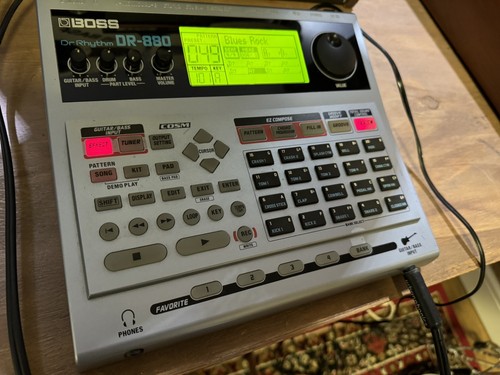Boss 880 midi - dr-880, drum