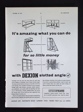 Original 1957 Advert Dexion