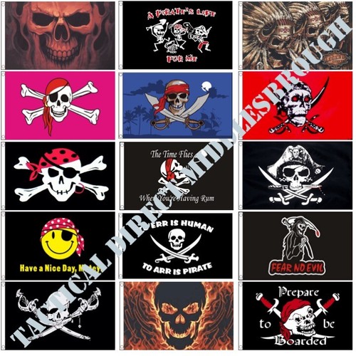 Large 5ft 3ft - large, pirates