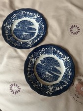 2 Royal Worcester Avon Scenes Palissy China Side Plates 7” Approx