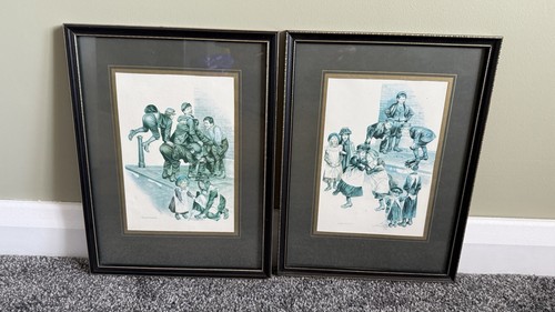 Ronald embleton set of 2 - -,