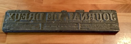 Old french newspaper - french,