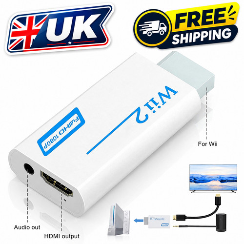 Wii hdmi adapter - to,