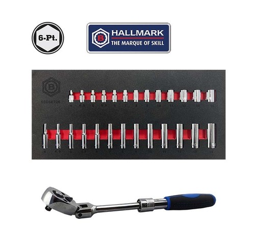 Britool hallmark d - britool, 1/4"d