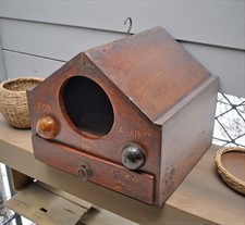 Vintage Wooden Voting Box