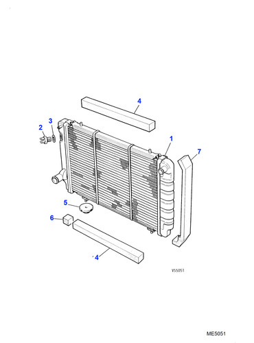 Jaguar genuine mounting pad - genuine,