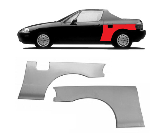 Honda crx civic del sol - civic, 1992-