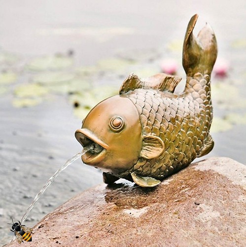 Pond spitter large - pond, fish