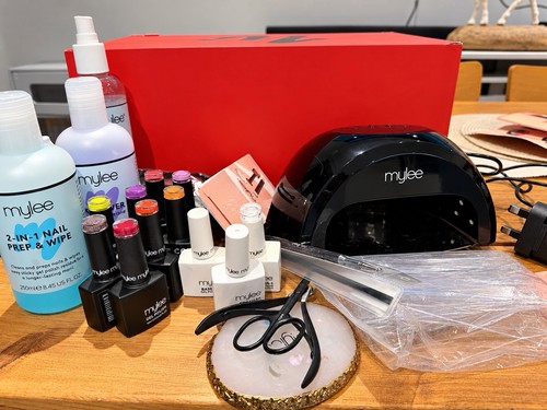 Mylee gel nail kit led - gel, lamp