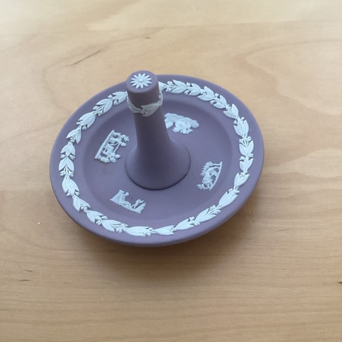 Wedgwood lilac jasperware ring - wedgwood,