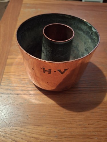 Antique georgian copper jelly - antique,