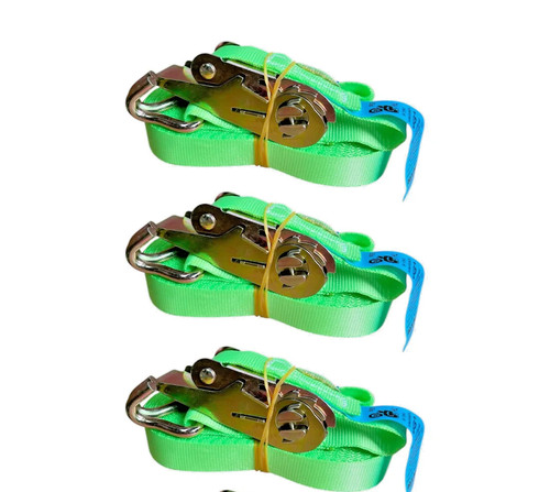 Ratchet straps tie down - 3x,
