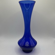 Bristol Glass Blue Bud Vase