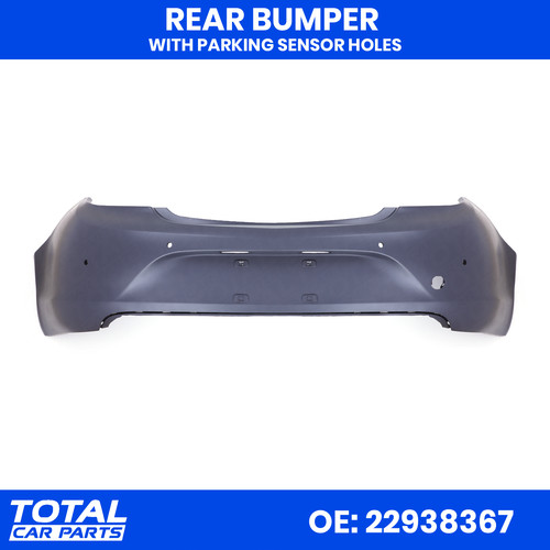 Rear bumper with pdc - pdc, crash