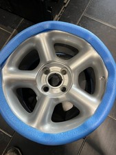 GENUINE FORD ESCORT RS COSWORTH  ALLOY WHEELS WITH 3d PRINTED CENTRE CAPS