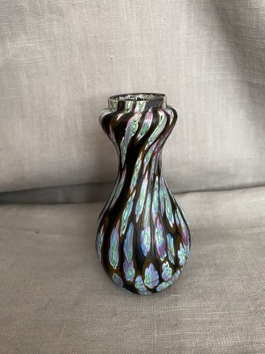Vintage glass millefiori bud - vintage,