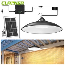 Solar Pendant Light Dusk to