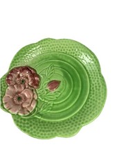 2 X Vintage H Wain & Sons Melba Ware Longton Stocks on Trent England Small Plate