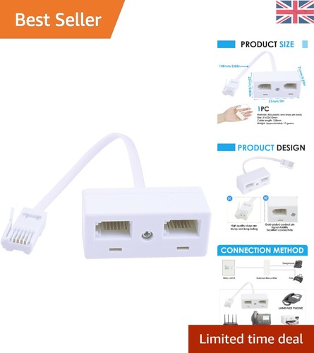 Telephone splitter 2 - –,