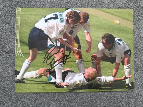 Paul gascoigne signed - signed, england