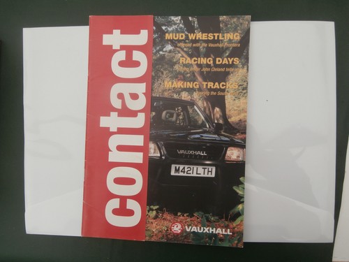 Vauxhall contact magazine - contact,