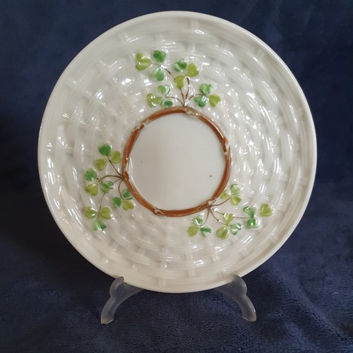 Belleek shamrock weave pattern - belleek,
