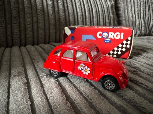 1985 corgi diecast - red, citroen