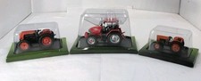 3 Die Cast Tractors Someca 35 1960 Same 360 DT 1963 McCormick CX95 2004 Hachette