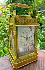 Rare french carriage clock - rare,