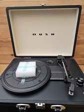 Bush Black Vinyl Record Player