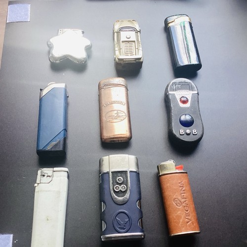 Vintage lighters job lot - lighters,