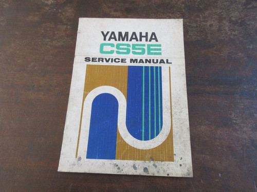 Yamaha cs5e 1971 oem service - oem,