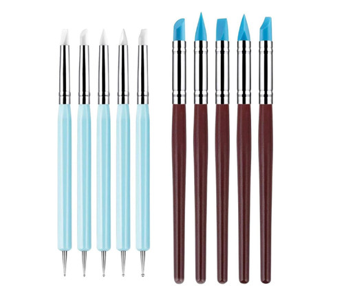 10pcs silicone clay - 10pcs, sculpting