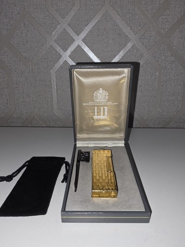 Vintage dunhill rollagas gold - dunhill,