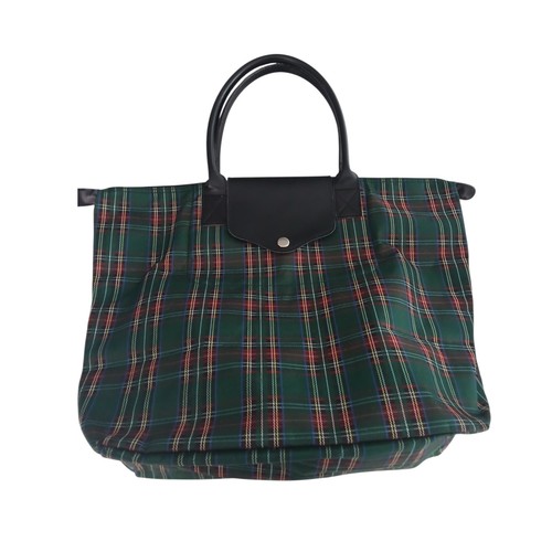 Vintage longchamp style tartan - longchamp,