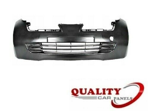Front bumper black without fog - without,