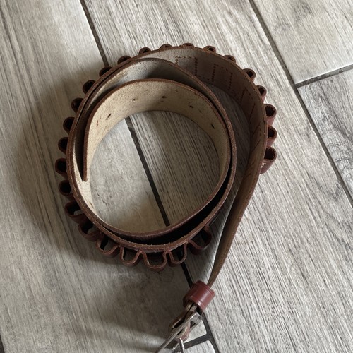 Vintage leather cartridge belt - cartridge,