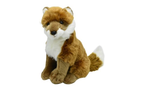 Plush red fox toy - plush,