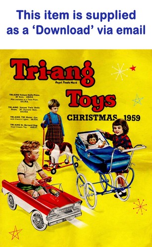 Triang toys 1959 christmas - triang,
