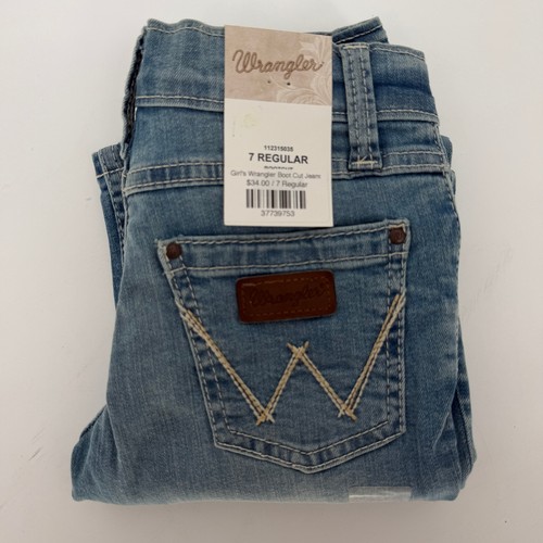 Wrangler girls bootcut jeans - girls,
