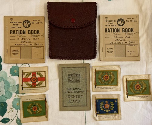 Ww2 1943 card - id, and