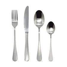 Cutlery Sets Stainless Steel 16 24 32pc Set Dishwasher Safe Wholesale Restaurant