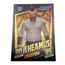 Sheamus Champion #14 WWE Topps Slam Attax Then Now Forever Card 2015