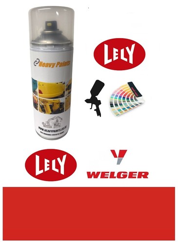 Lely welger baler red paint - lely,