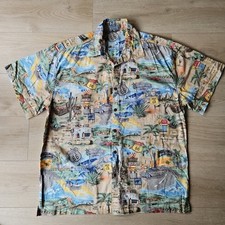 Vintage Hawaiian Shirt Mens XL