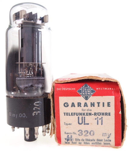Ul11 telefunken pentode radio - ul11,