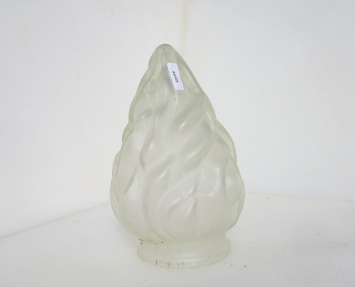 Vintage glass flame - light, lamp