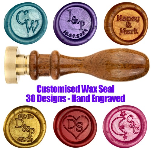 Personalised wax seal - personalised,