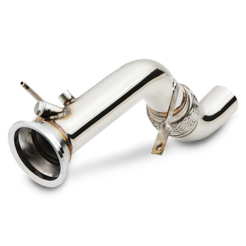 Stainless exhaust dpf bypass - exhaust,